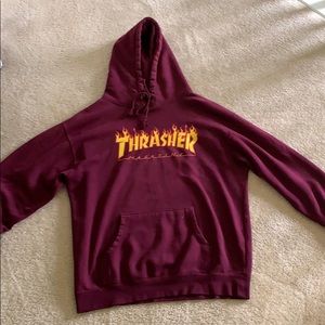 Maroon “LG” Thrasher Sweatshirt
